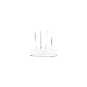 Roteador Xiaomi R4AC DVB4230GL Banda Dupla / 2.4GHZ / 5GHZ/ 2LAN / 1WAN / 1200MBPS / 4 Antenas - Branco