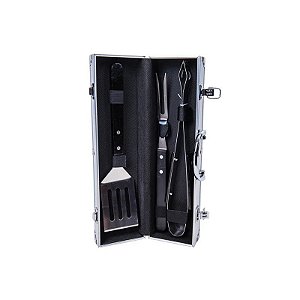 Jogo para Churrasco 35cm 4 Peças