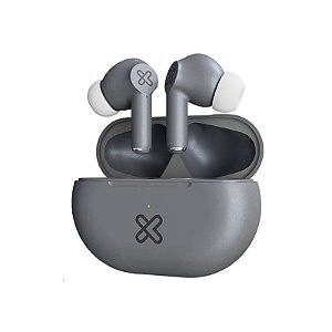 Fone de Ouvido Klip KTE-015GR Buds-Fi - Cinza