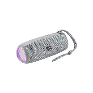 Caixa de Som G-Tide SH20 Bluetooth/Aux/USB Cinza