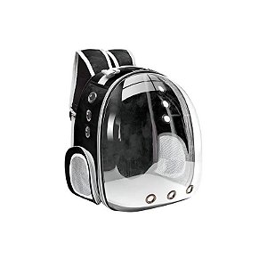 Mochila Satellite A-MM1808 - para Pet - Preto e Cinza