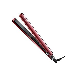 Prancha para Cabelo Britânia Ceramic Argan 230°C Cerâmica Bivolt Vermelha