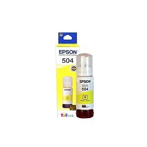 Tinta Epson T504 420 Amarelo 70ML C13T03N42A
