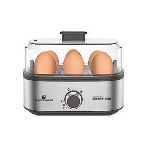 Cozinhador de Ovos Electrobras Easy Egg EBEG-06 300 W 220V - Prata/Preto