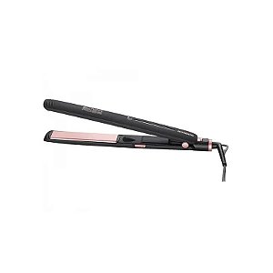 Chapinha de Cabelo Mondial Black Rose P-27 220 °C Bivolt - Preta/Rosa