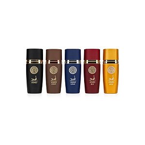 Kit de Perfumes Egy Orient Masculino Mini Asad Edp 30ML