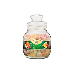 Bala Cavendish Frutas Sortidas Embalagem Vidro 966g