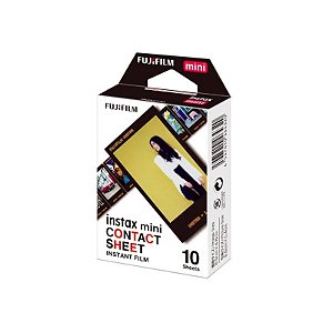 10 Pacotes de Filme Fuji Instax para Kontaktfolha Instax Mini