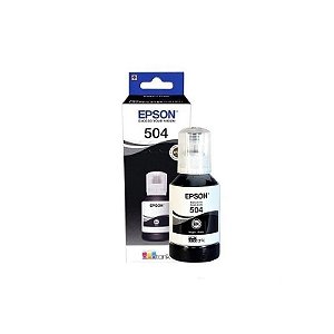 Tinta Epson T504 120 Preto 127ML C13T03N12A