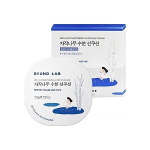 Protetor Solar Facial Round Lab Vidoeiro Suco Hidratante Uvlock Almofada Solar SPF 50+ 15 G