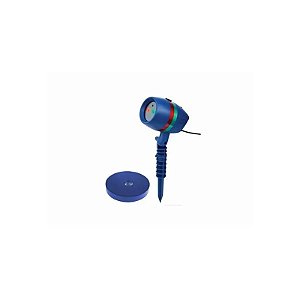 Projetor de LED Natal - Caixa Azul - Estrela - Bivolt
