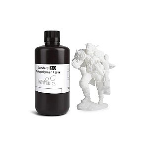 Resina Elegoo para Impressora 3D Standard 2.0/1KG Branca