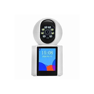 Câmera de Segurança Satélite A-CAM011M com Monitor - Branco