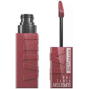Batom Líquido Maybelline Super Stay Vinyl Ink 40 Witty - 4.2mL