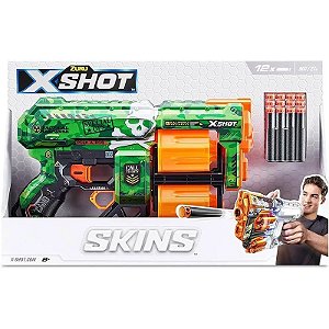 Lançador de Dardos Zuru X-Shot Skins Griefer Camuflado - 36561
