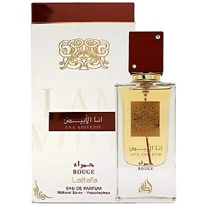 Perfume Lattafa Ana Abiyedh Rouge EDP 100mL - Unissex
