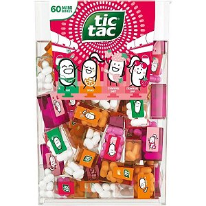 Caramelo Tic Tac com 60 Mini Caixas - 228g