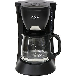 Cafeteira Elétrica Krab 600W KBCE600 - Preta 220V/60Hz