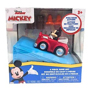 Autito Disney Junior set de Obstaculos - Mickey (6 Piezas)