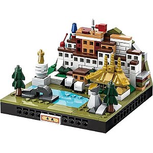 Blocos de Construção Wange City Microcosm Xi Zang - 3104 (250 peças)