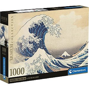 Quebra-Cabeça A Grande Onda Museun Collection Clementoni - 39762 (1000 peças)