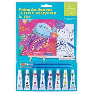Kit de Pintura sobre Tela Tookyland Paint On Canvas - LT101A (12 peças)