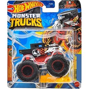 Caminhão Monster HotWheels Bone Shaker Mattel - FYJ44-HWC64
