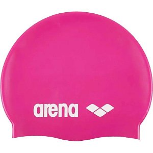 Gorro de Natação Arena Classic Silicone 91662-91 - Rosa Choque