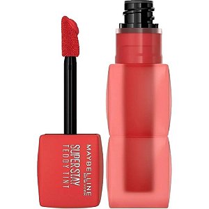 Batom Líquido Maybelline Super Stay Teddy Tint 30 Coquettish - 5mL
