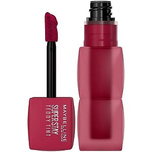 Batom Líquido Maybelline Super Stay Teddy 50 Wild At Heart - 5mL
