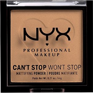 Pó NYX Can't Stop Powder CSWSM04 Medium - 6g