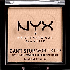 Pó NYX Can´t Stop Powder CSWSM02 Light - 6g