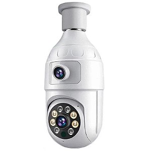 Câmera de Segurança Satélite A-CAM8002D 4MP Wifi - Branco