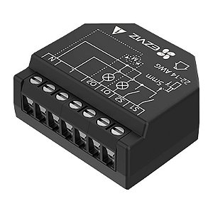 Interruptor Smart Ezviz Wi-Fi Relé 2PM CS-T36 Preto