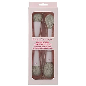 KIT Pincel Beauty Creations Pó e Creme Complexão Pincel - TJ-BS3