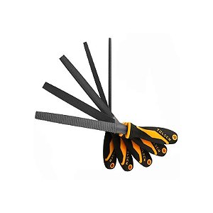 Jogo de Limas de Aço Tolsen 32038 200MM 5 Peças
