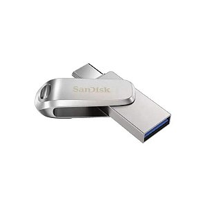 Pendrive Sandisk Ultra Dual Drive Luxe 64GB USB-C/USB 3.2 - SDDDC4-064G-G46