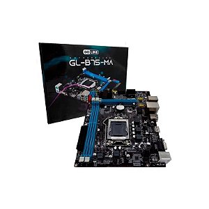 Placa-mãe MB 1155 Goline B75M-G DDR3 HDMI/VGA/M.2/USB3.0