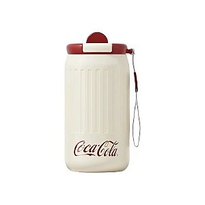 Garrafa Térmica Nonoo Coca-Cola NS450G1 Branca 450ml