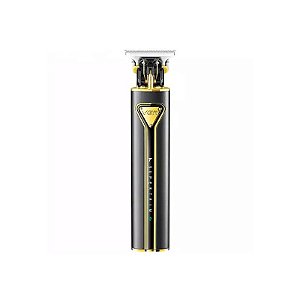 Kit Aparador de Barba Voyager V-009 Recarregável - Dourado