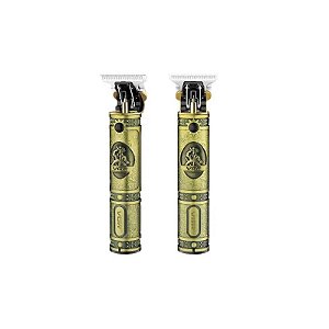 Máquina VGR V-085 Barba/Cabelo Dourado