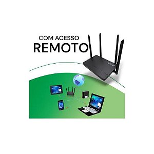 Roteador Ac Wifi 5 WS5200 AC1200MBPS 4GE 2.4/5G 4*5DB Preto Iu
