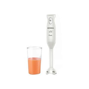 Liquidificador Mondial Pratic M-15-W 200 Watts com Copo de 600 ML 220V ~ 50/60 HZ - Branco