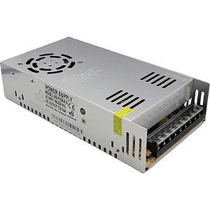 Fonte de Alimentação Chaveada Visionbras 12V 30Ah para CCTV - VB-F30AH-S (Bivolt)