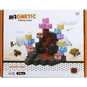 Cubos Magnéticos de Construcción Magnetic Chuang Huang - CH1351 (74 pzs)