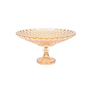 Fruteira Decorativa Dourada 36X19CM