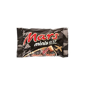 Pacote Mini de Chocolate Mars 330G