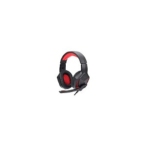 Fone Gamer Redragon H220 Themis LED com Fio - Preto / Vermelho
