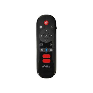 Controle Remoto Universal Kolke KET-725 3 Em 1 Sem Fio - Preto