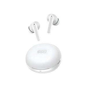 Fone de Ouvido Sem Fio QCY T13 TWS Anc 2 Bluetooth - Branco Lua